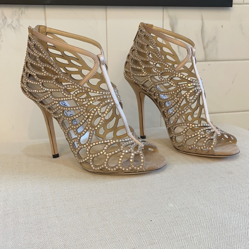 Jimmy Choo Fyonn Bootie.  Size 37.